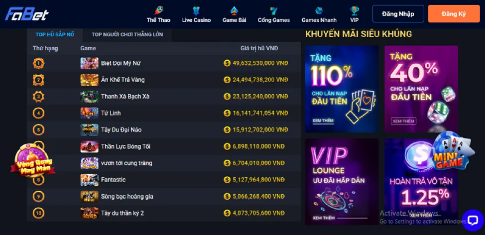 Trò chơi Rồng Hổ tại m888 casino